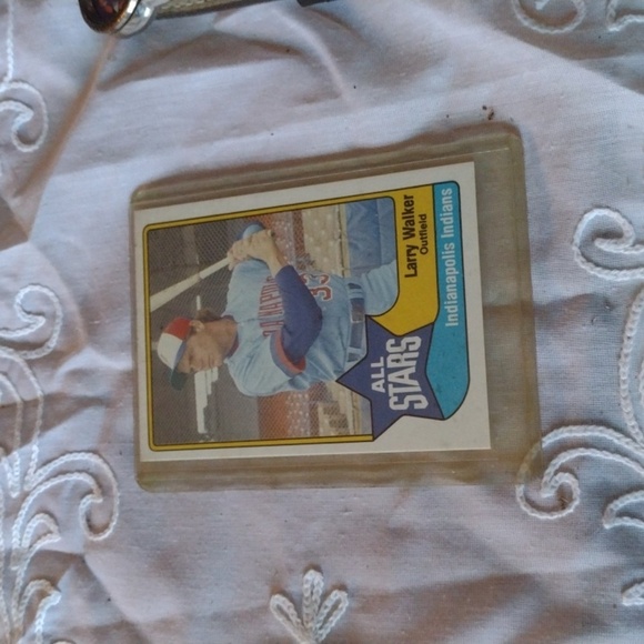 Larry Walker rookie BB Card - Picture 1 of 2